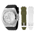 TechnoMarine Cruise Quartz Silver Dial Men's Watch 45 mm TM-124016