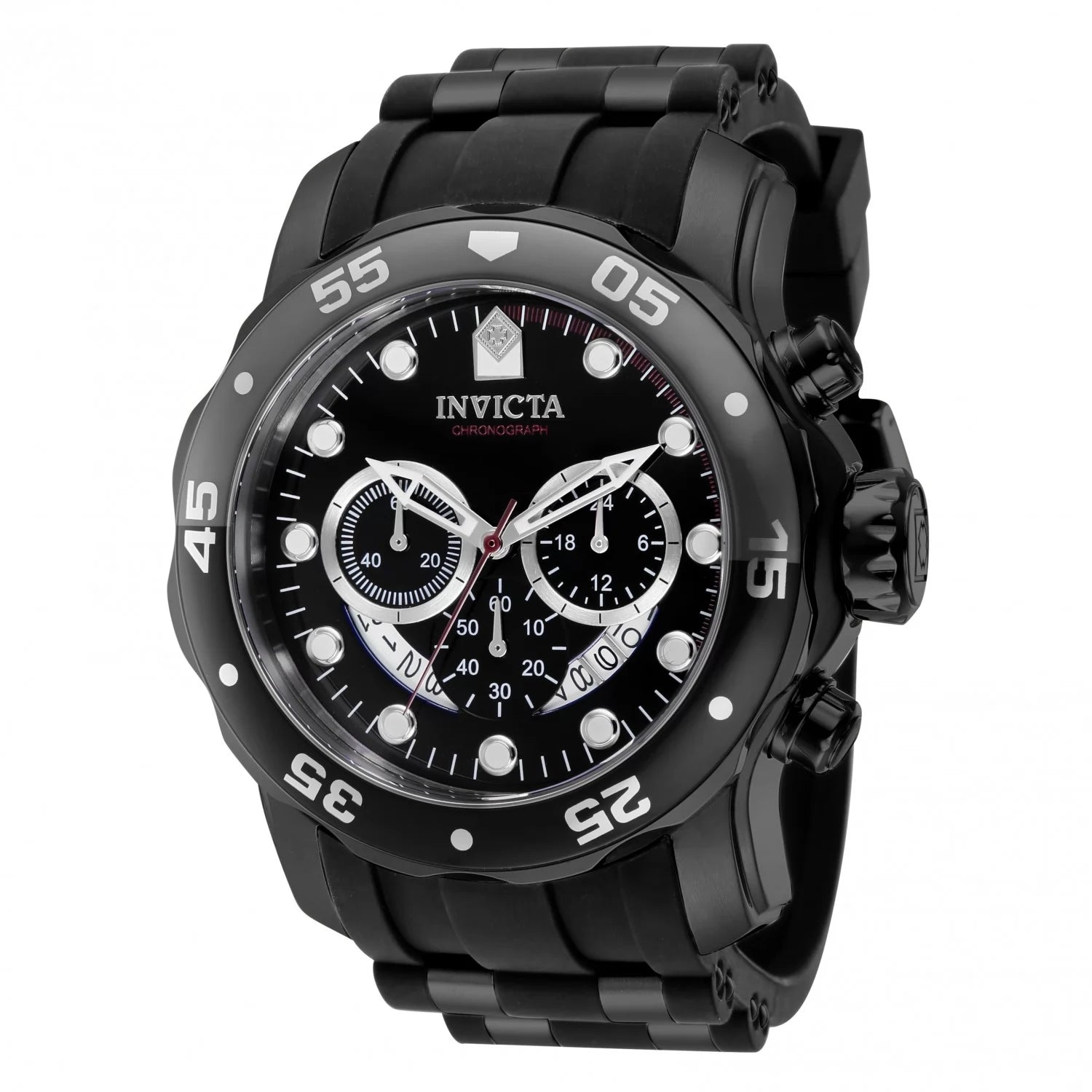 Invicta Pro Diver Quartz Black Dial Men's Watch 48 mm 37231