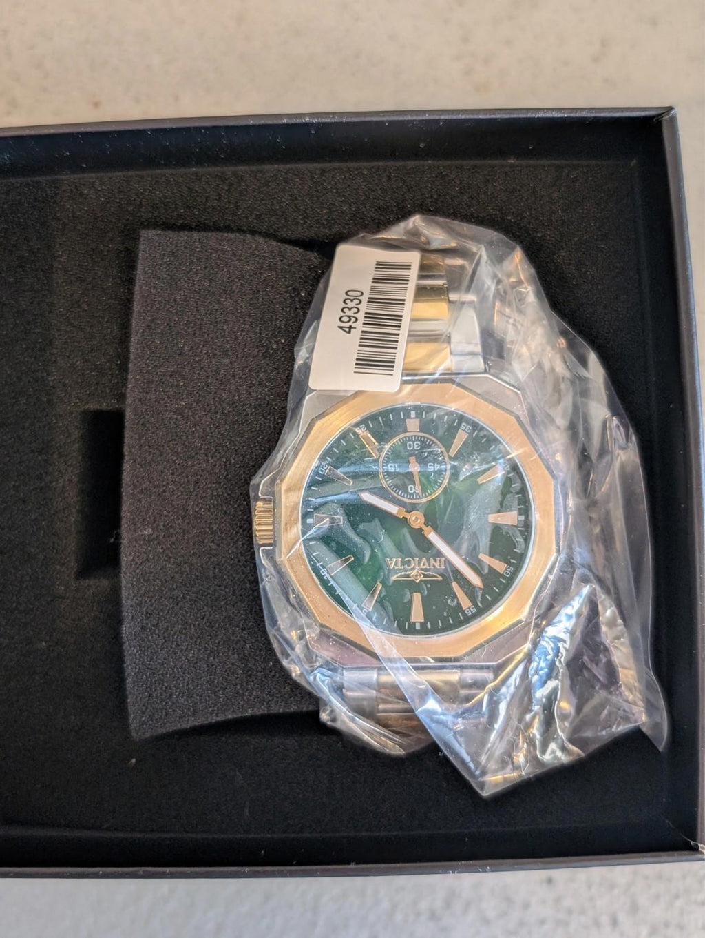 Invicta Speedway Men's 42mm Gold/Steel - NIB 49330