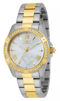 Invicta Angel Quartz Silver Dial Lady Watch 34 mm 21418