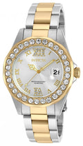 Invicta Pro Diver Quartz Silver Dial Lady Watch 38 mm 20215