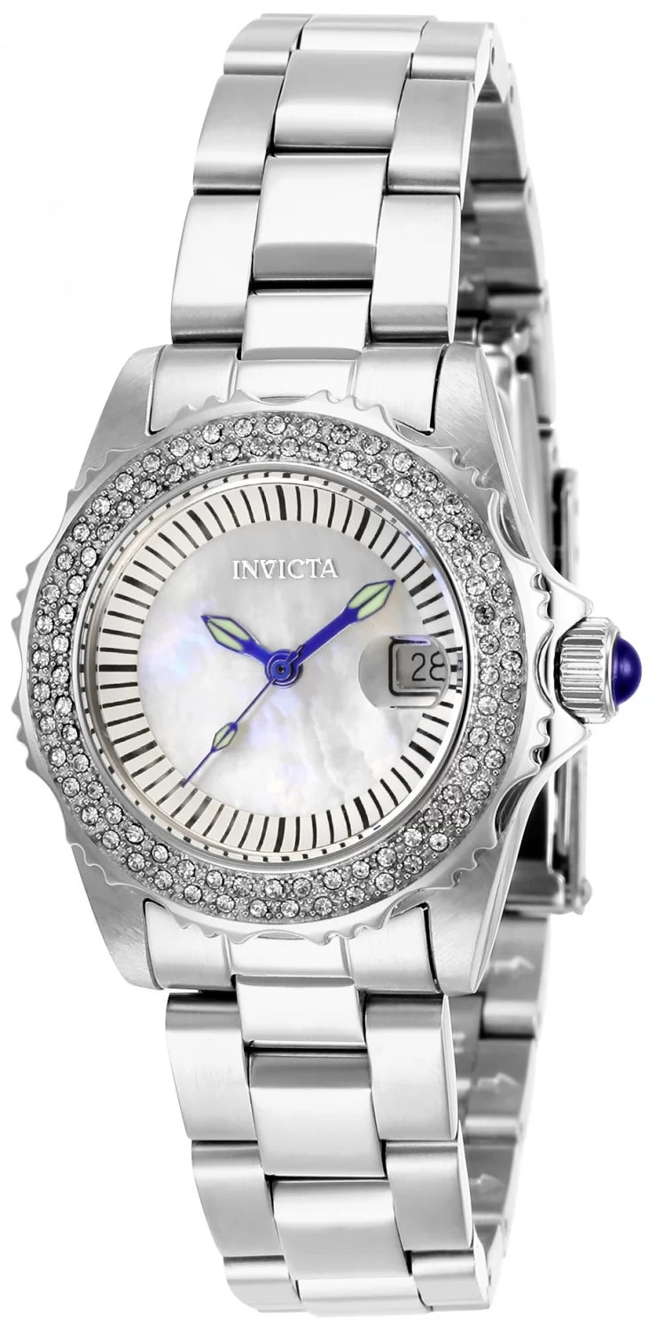 Invicta Angel Quartz Mother of Pearl Dial Lady Watch 30 mm 28442