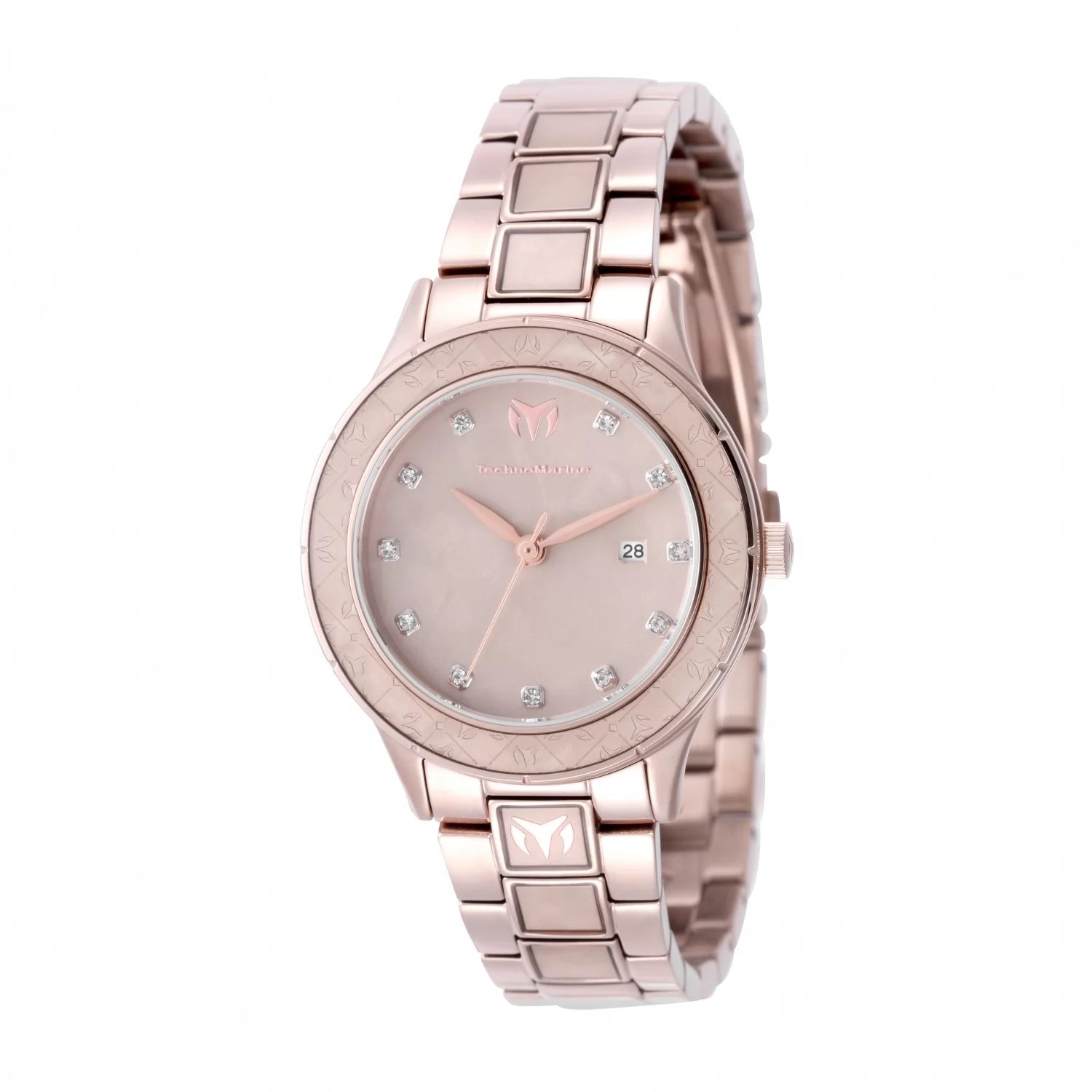 TechnoMarine Sea Quartz Brown Dial Lady Watch 33 mm TM-725060