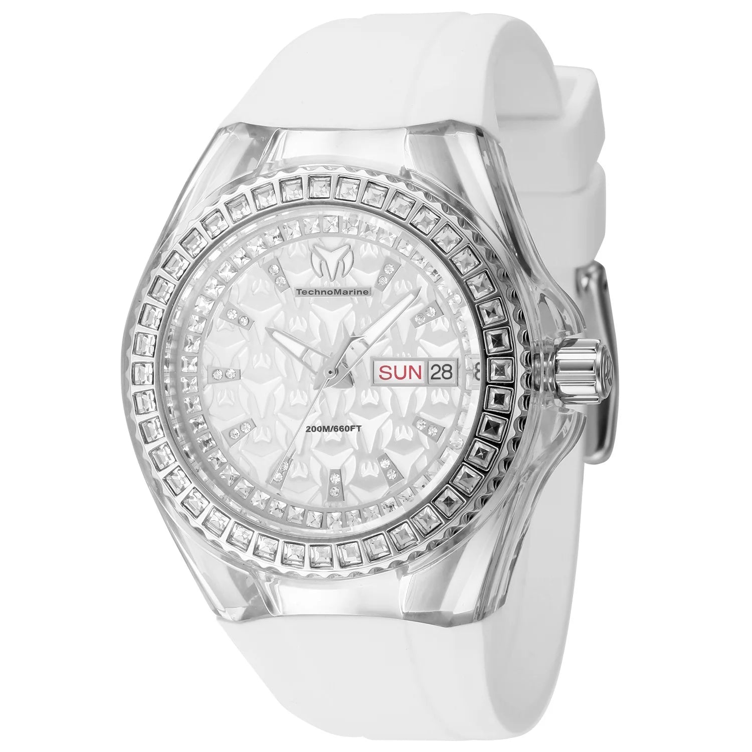 TechnoMarine Cruise Quartz Silver Dial Lady Watch 40 mm TM-121171