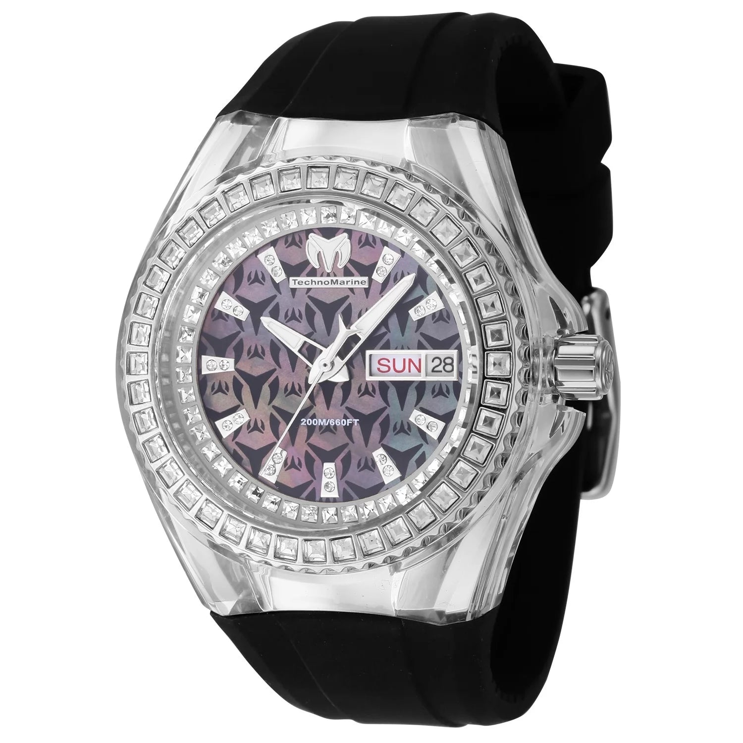 TechnoMarine Cruise Quartz Silver Dial Lady Watch 40 mm TM-121174
