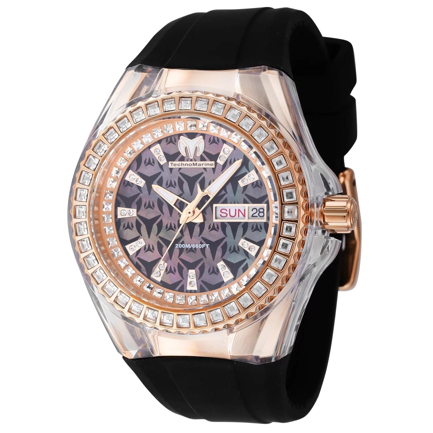 TechnoMarine Cruise Quartz Silver Dial Lady Watch 40 mm TM-121176