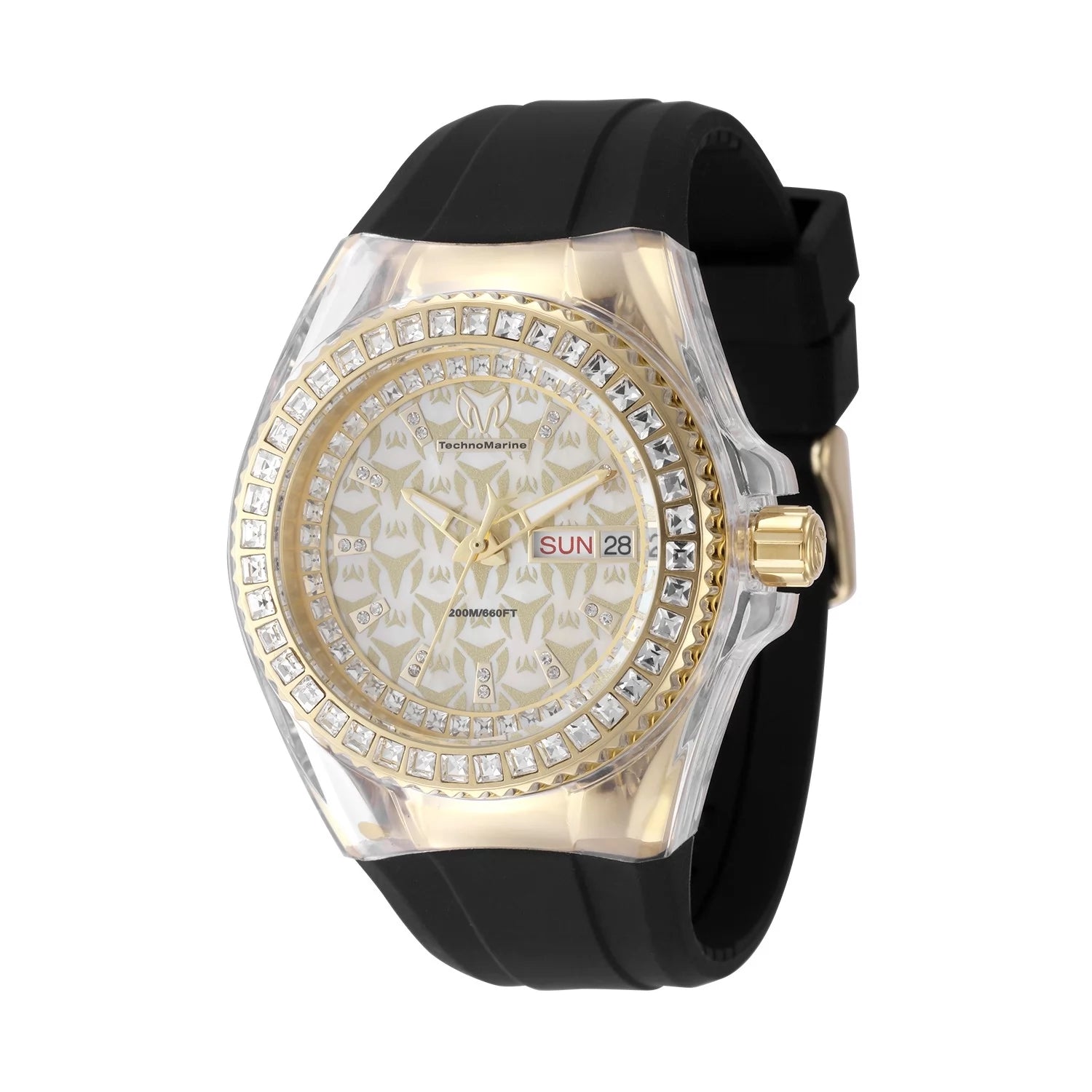 TechnoMarine Cruise Quartz Gold Dial Lady Watch 40 mm TM-125038