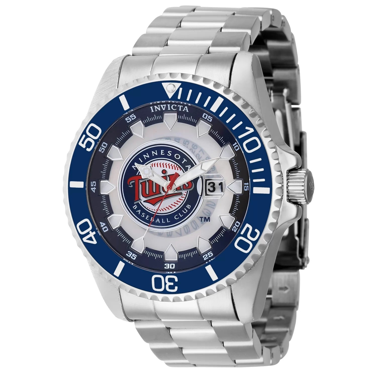 Invicta MLB Quartz Blue Dial Men's Watch 47 mm 43470