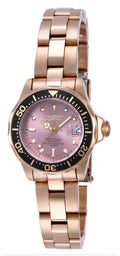 Invicta Pro Diver Quartz Pink Dial Lady Watch 24 mm 14100