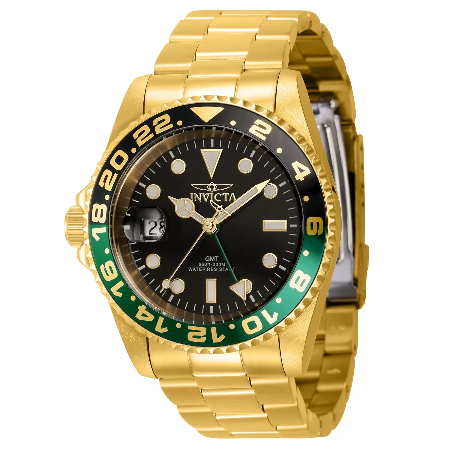 Invicta Pro Diver Quartz Black Dial Men's Watch 42 mm 43965