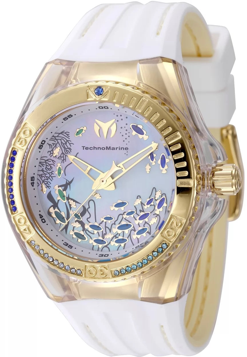 TechnoMarine Cruise Quartz White Dial Lady Watch 40 mm TM-125009