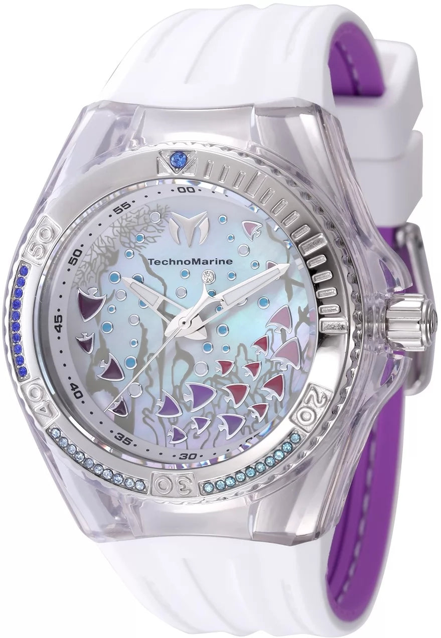TechnoMarine Cruise Quartz White Dial Lady Watch 40 mm TM-125003