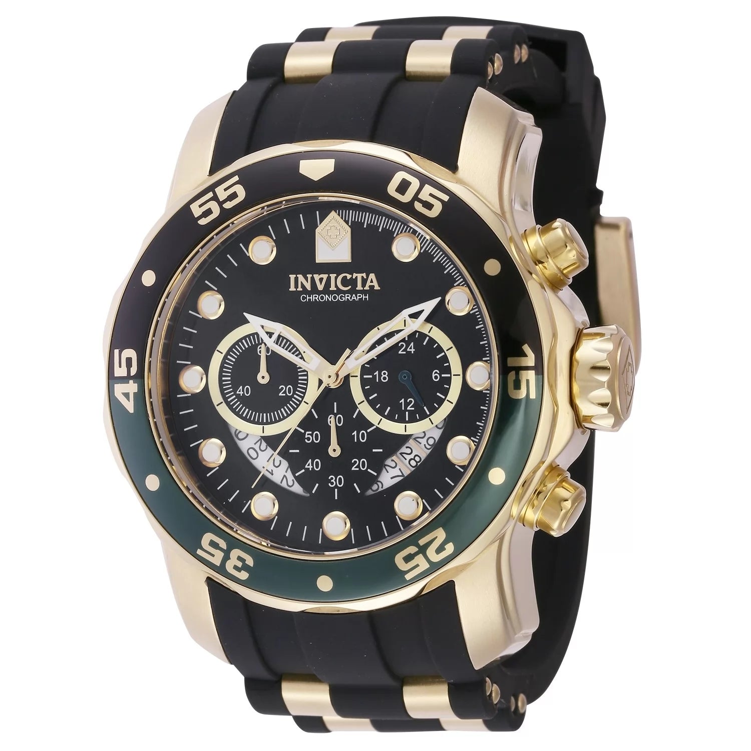Invicta Pro Diver Quartz Black Dial Men's Watch 48 mm 44522