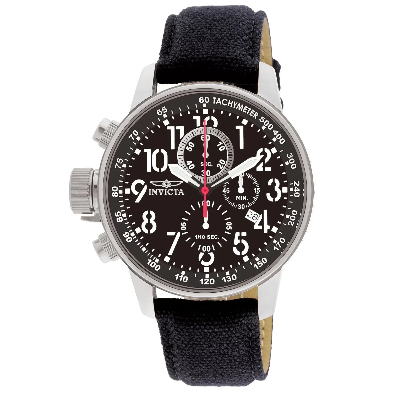 Invicta I-Force Quartz Black Dial Men's Watch 46 mm 1512