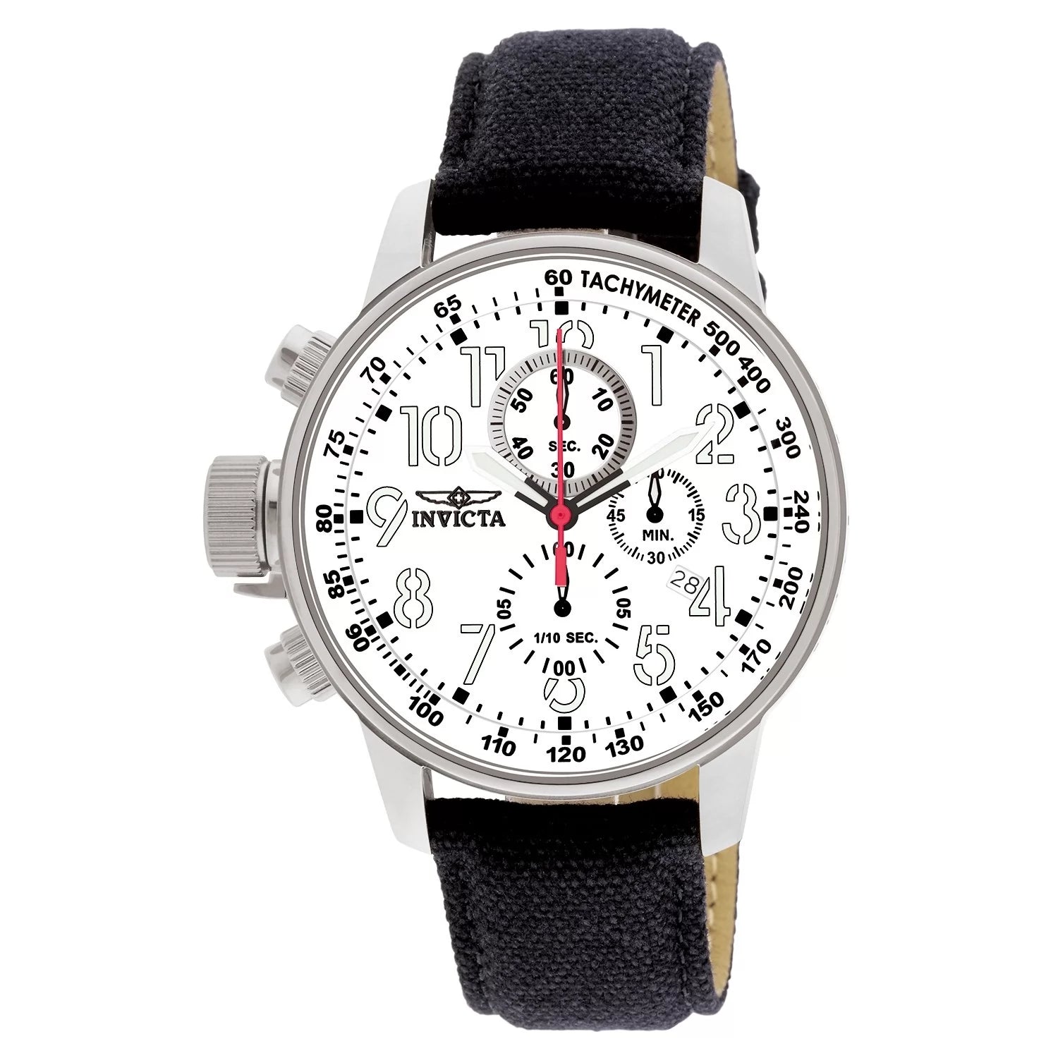 Invicta I-Force Quartz Silver Dial Men's Watch 46 mm 1514