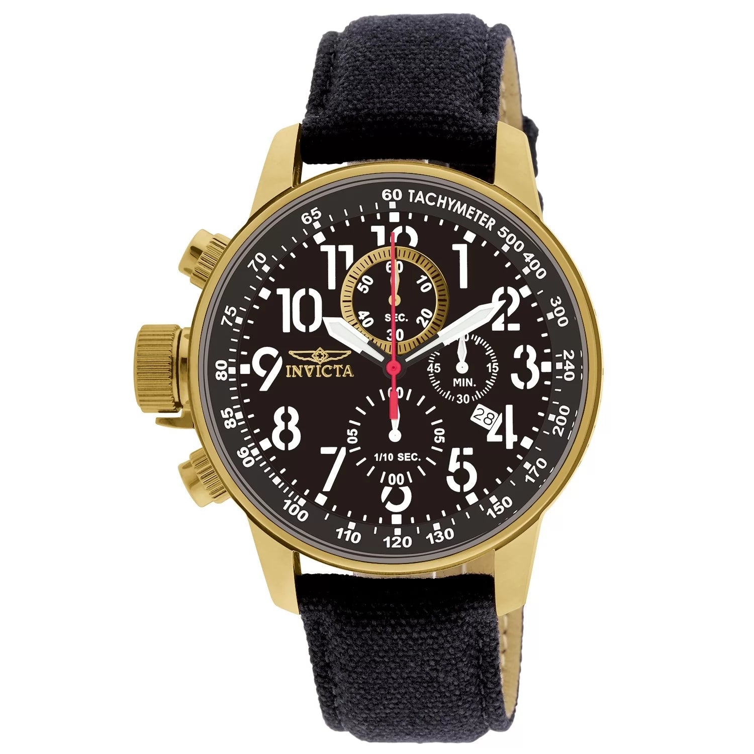 Invicta I-Force Quartz Black Dial Men's Watch 46 mm 1515