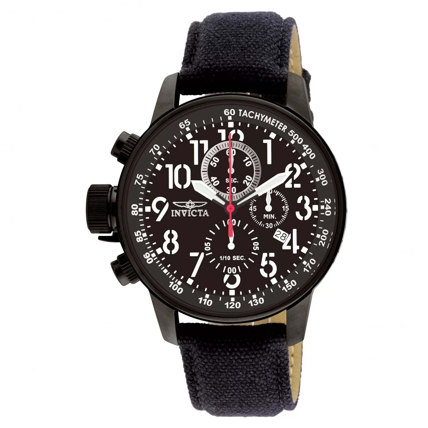 Invicta I-Force Quartz Black Dial Men's Watch 46 mm 1517