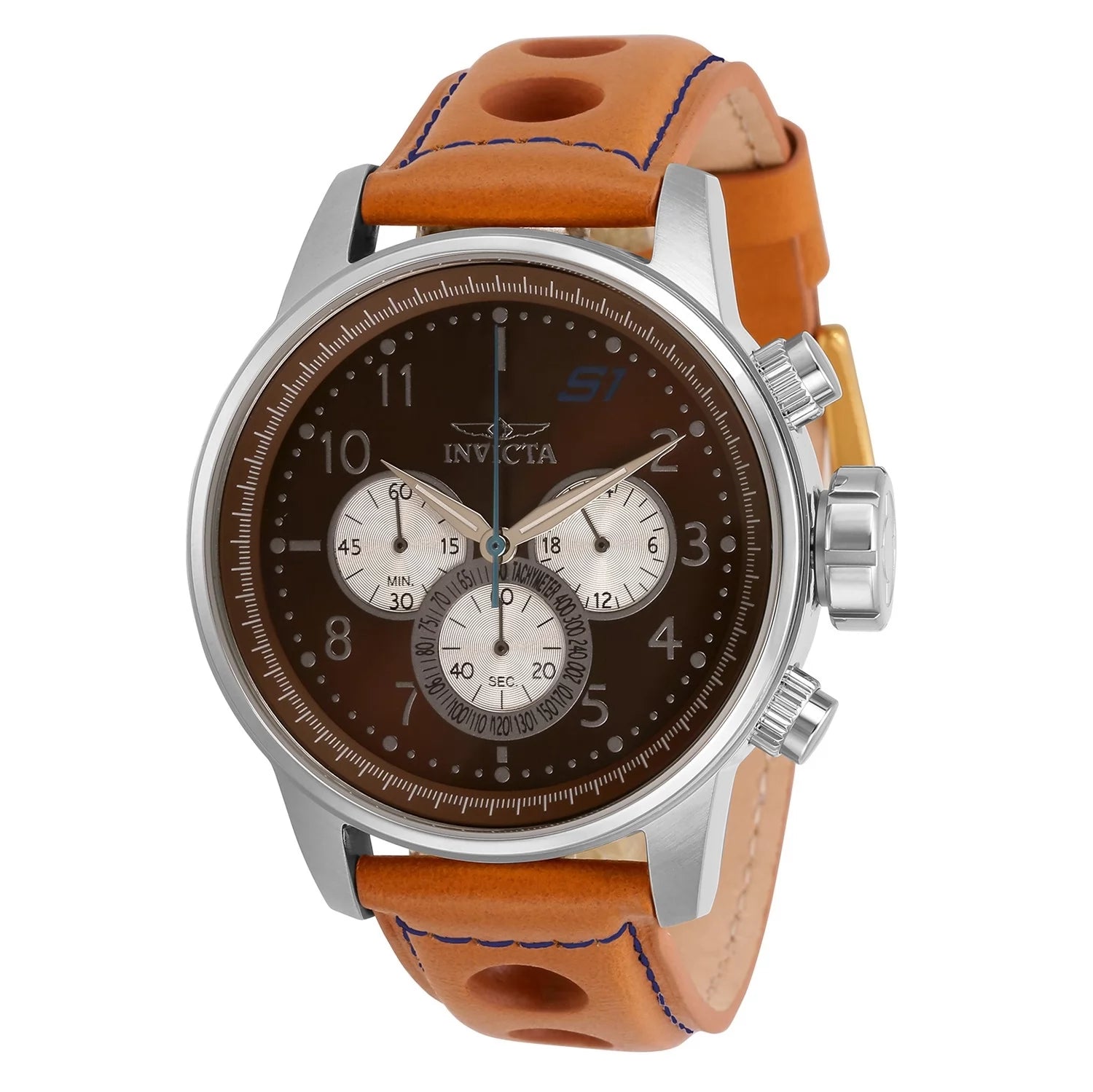 Invicta S1 Rally Quartz Brown Dial Men's Watch 46 mm 30916