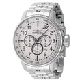 Invicta S1 Rally Quartz Silver Dial Men's Watch 48 mm 23078