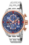Invicta Aviator Quartz Blue Dial Men's Watch 48 mm 17203