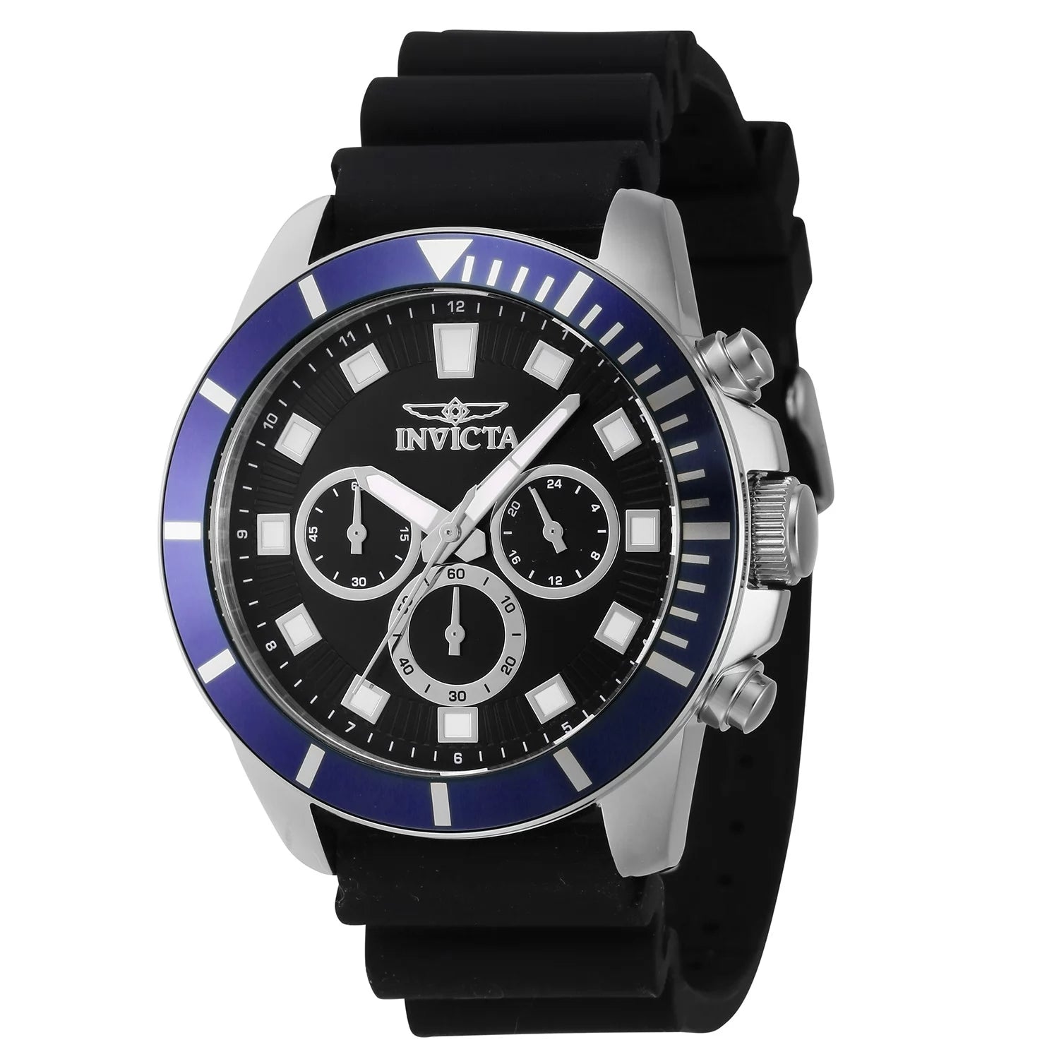 Invicta Pro Diver Quartz Black Dial Men's Watch 45 mm 46079