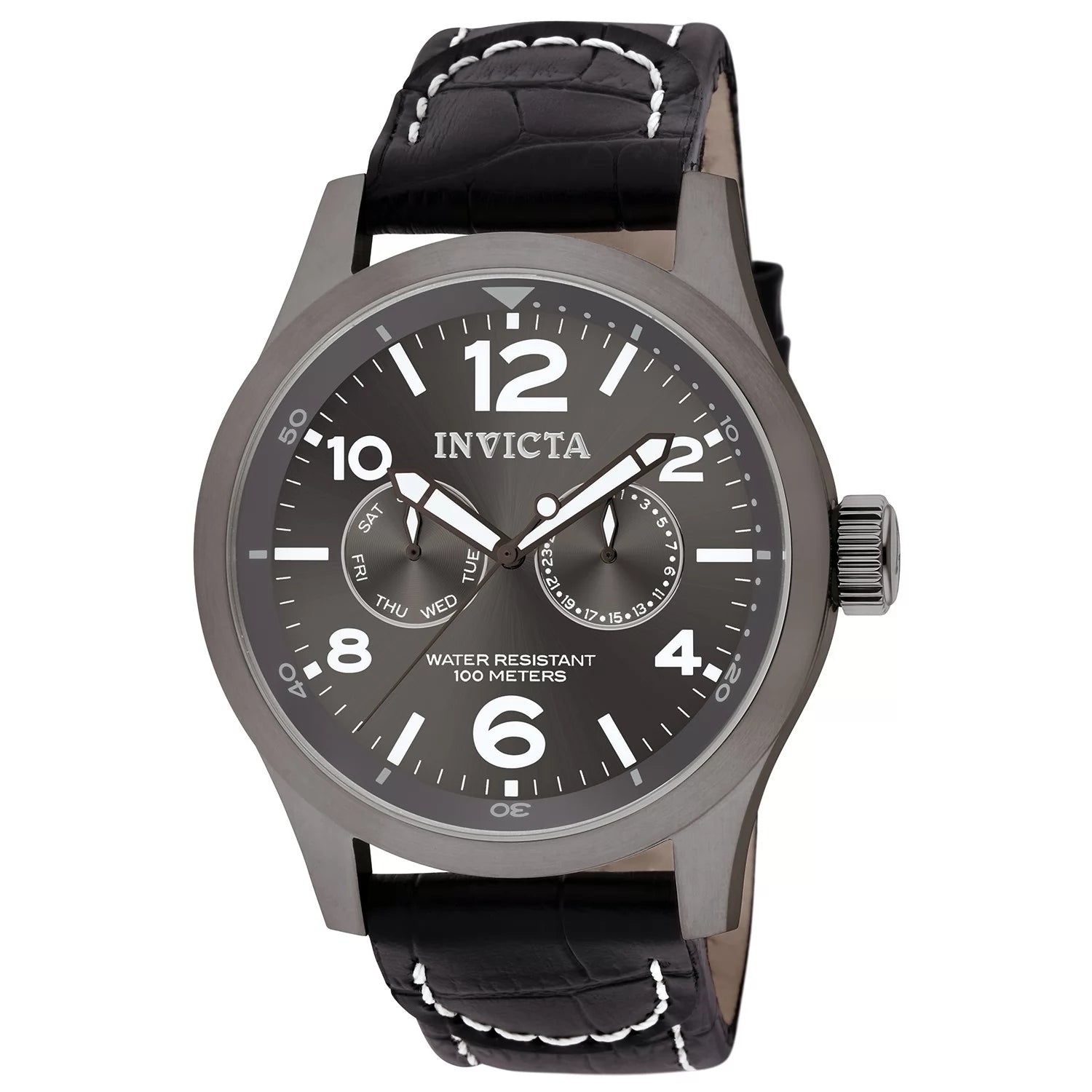 Invicta I-Force Quartz Black Dial Men's Watch 48 mm 10492
