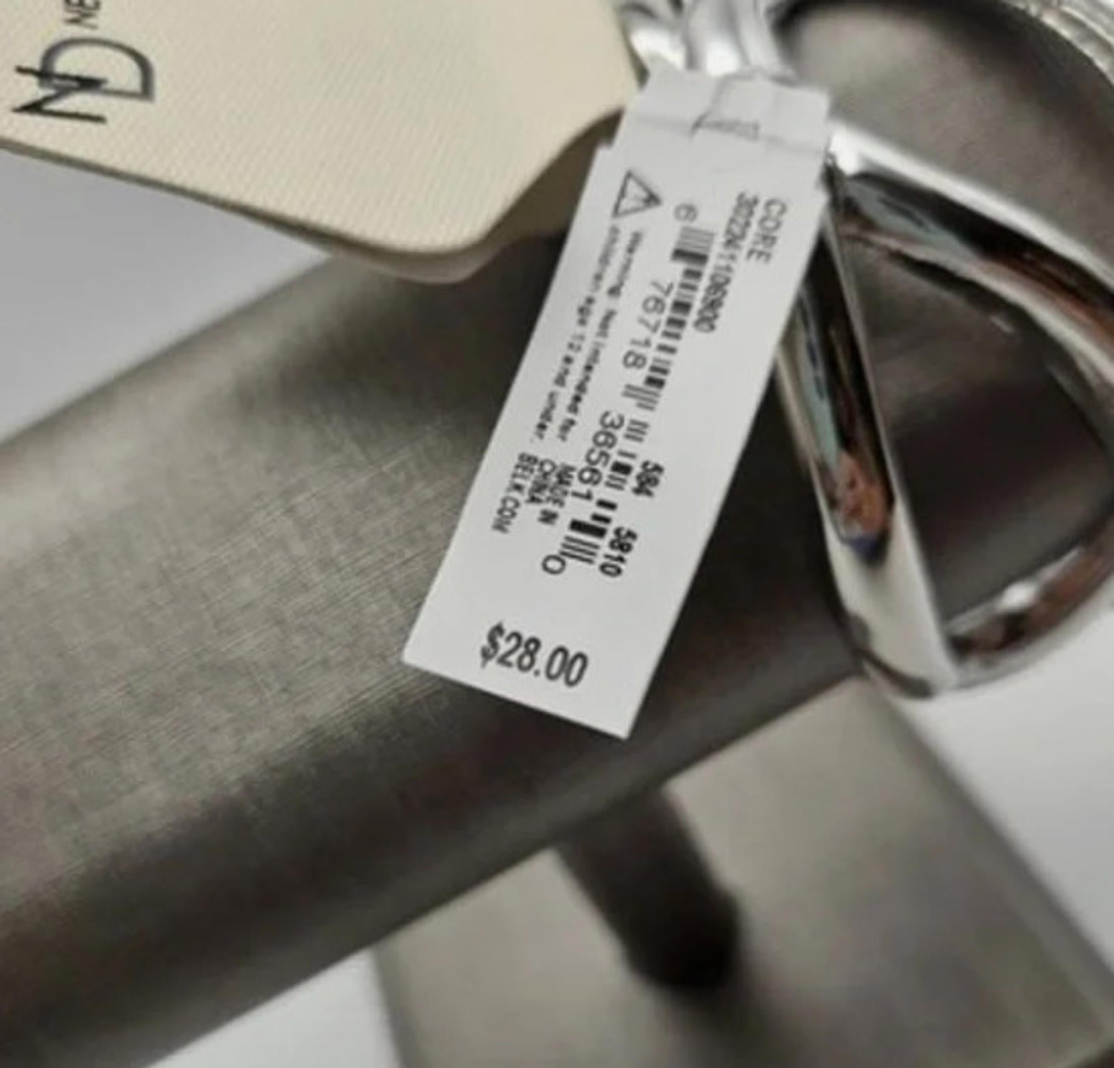 New Directions Silver Bangel - NWT