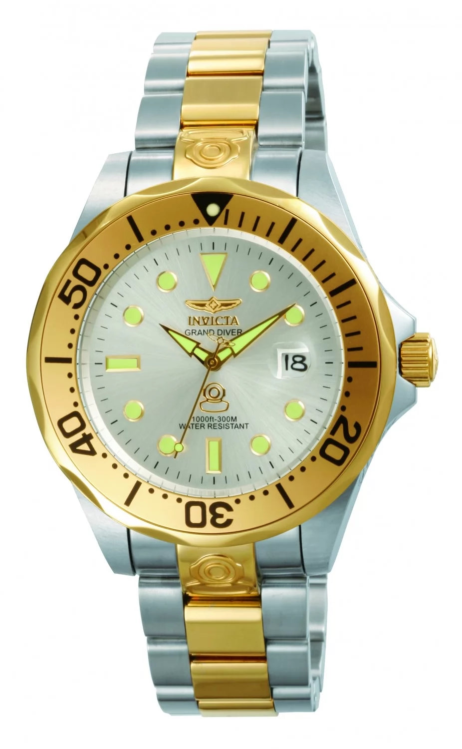 Invicta Pro Diver Automatic Silver Dial Men's Watch 47 mm 3050