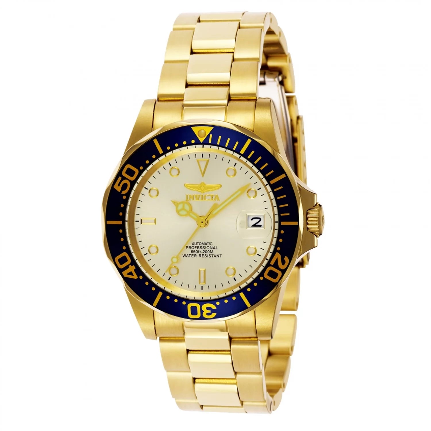 Invicta Pro Diver Automatic Ivory Dial Men's Watch 40 mm 9743