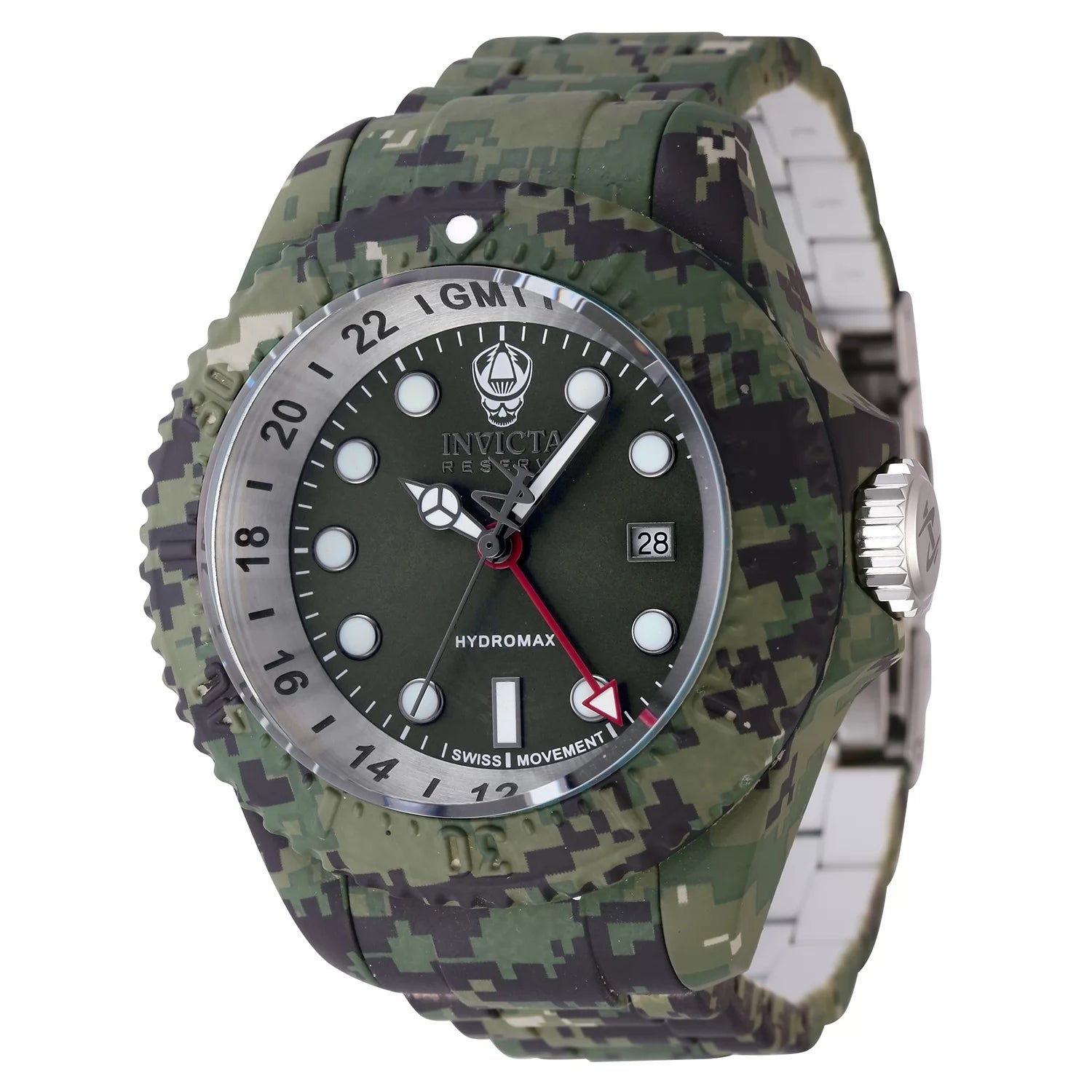 Invicta Reserve Quartz Green Dial Men's Watch 52 mm 45939