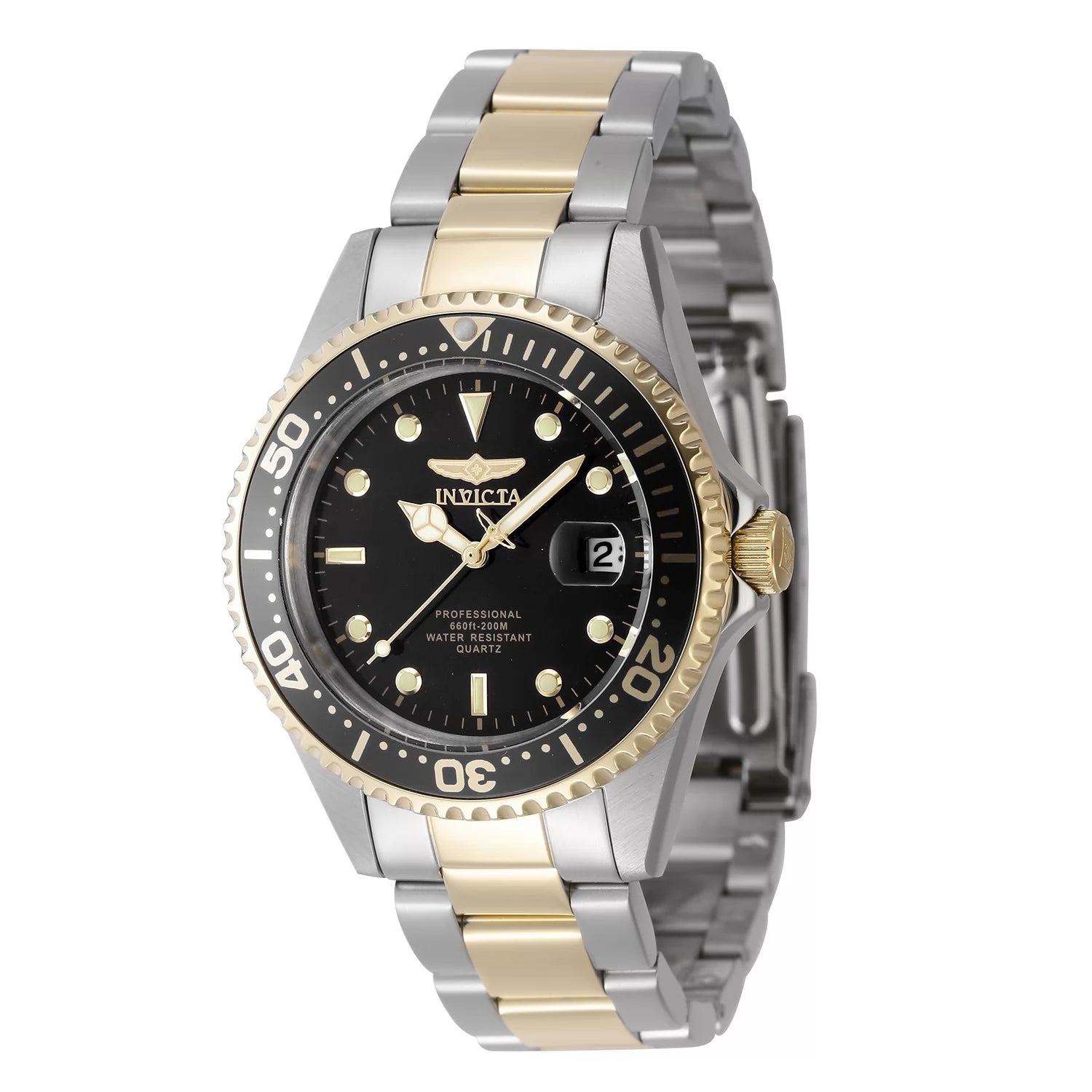 Invicta Pro Diver Quartz Black Dial Men's Watch 37 mm 8934OB