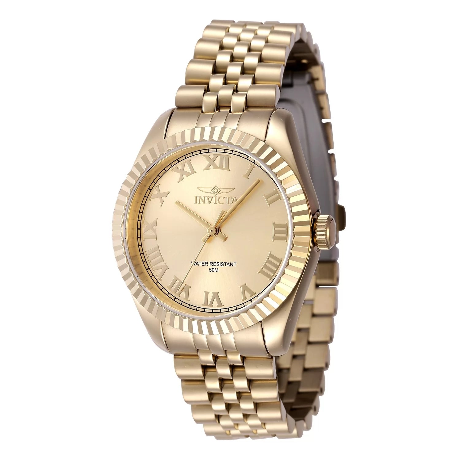 Invicta Specialty Quartz Gold Dial Lady Watch 36 mm 47418