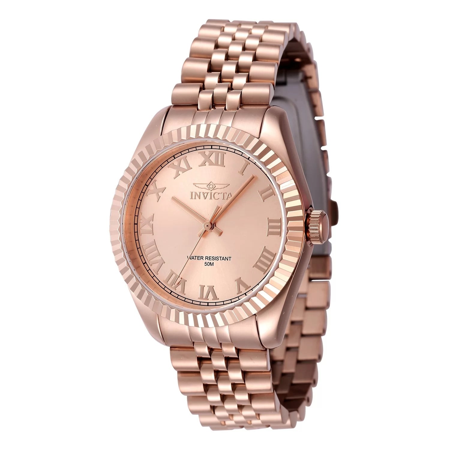 Invicta Specialty Quartz Rose Gold Dial Lady Watch 36 mm 47419