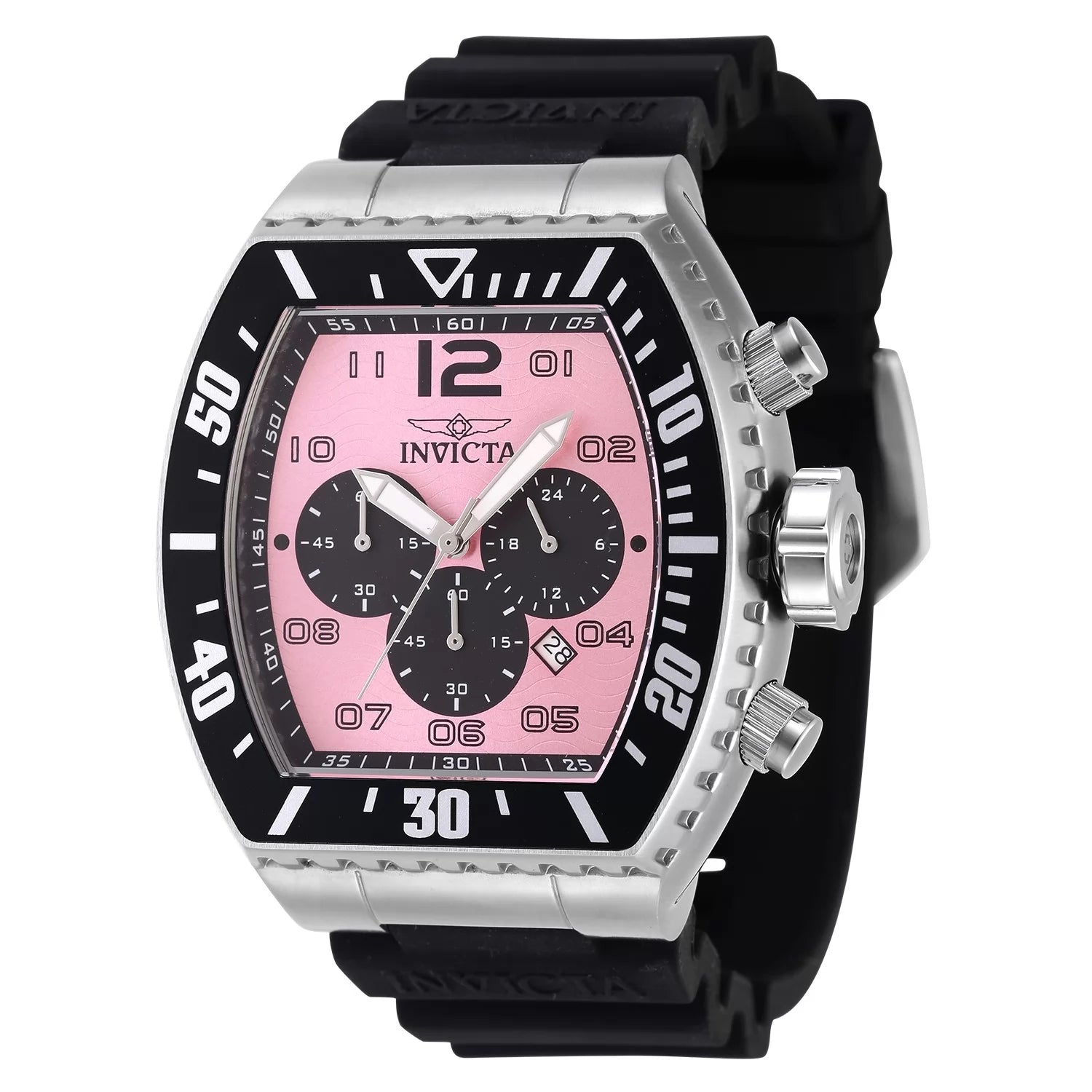 Invicta Pro Diver Quartz Pink Dial Men's Watch 51 mm 47286