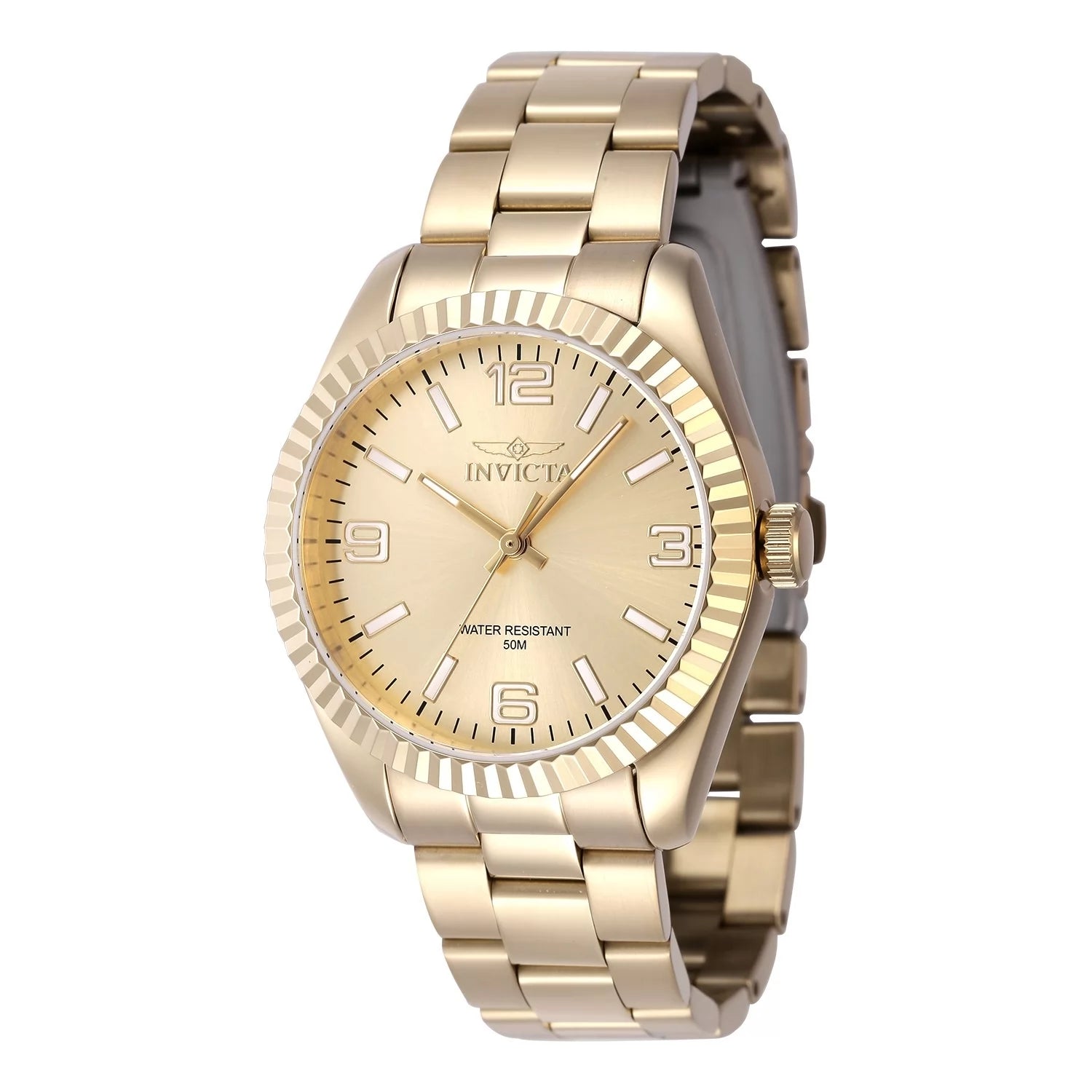 Invicta Specialty Quartz Gold Dial Lady Watch 36 mm 47475