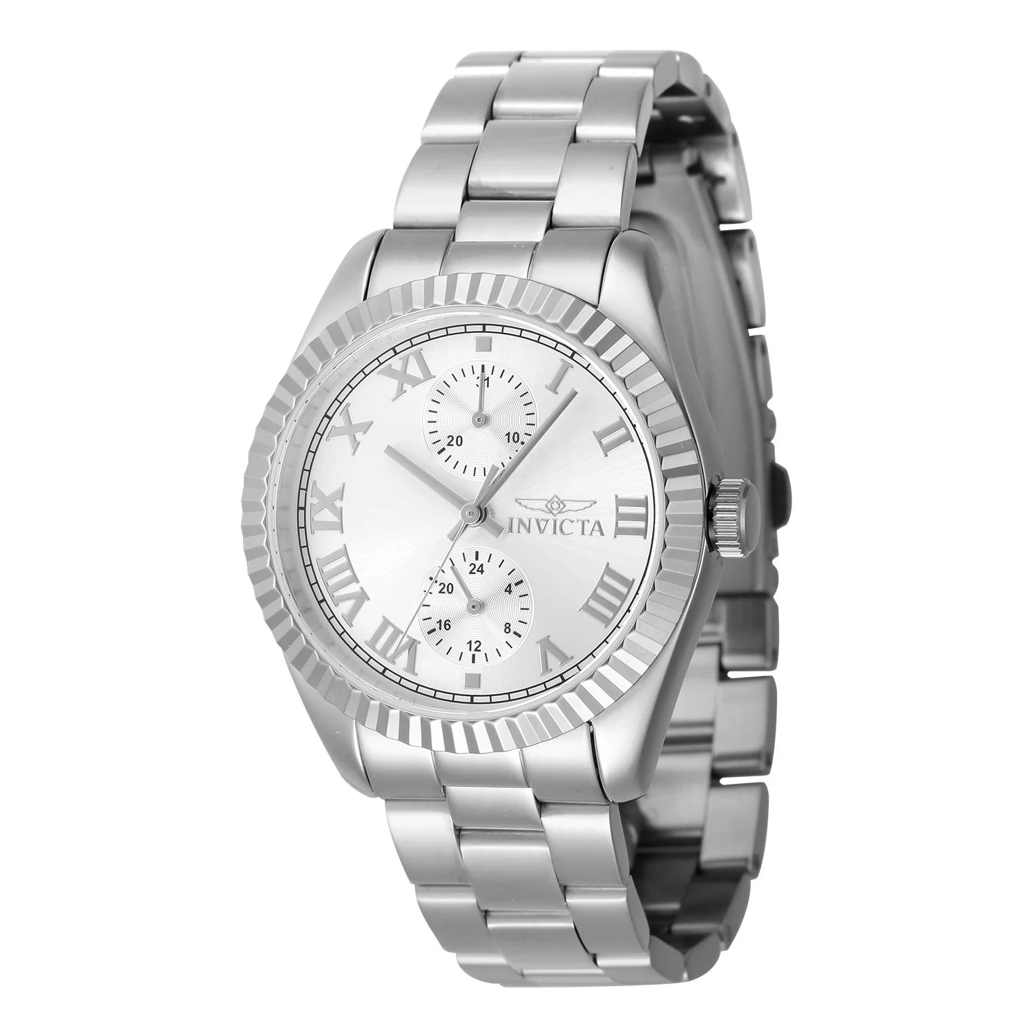 Invicta Specialty Quartz Silver Dial Lady Watch 36 mm 47435