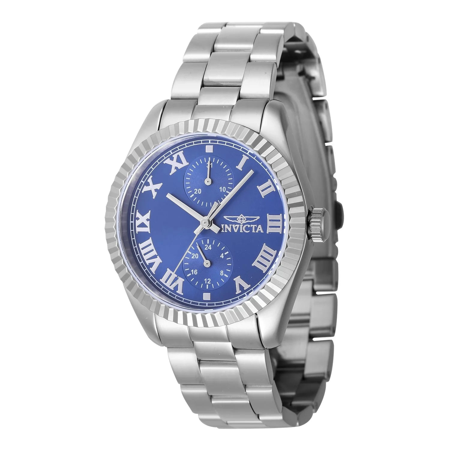 Invicta Specialty Quartz Blue Dial Lady Watch 36 mm 47437