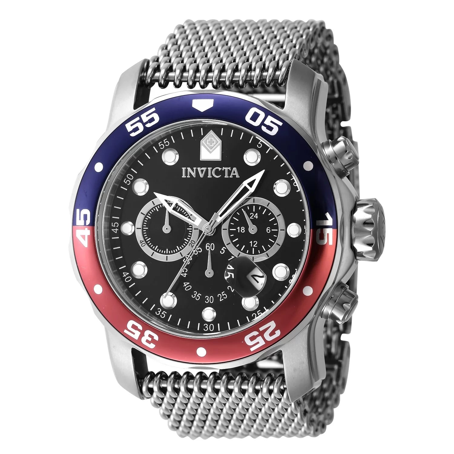 Invicta Pro Diver Quartz Black Dial Men's Watch 48 mm 47630