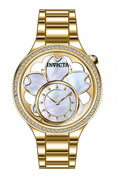 Invicta Wildflower Quartz Gold Dial Lady Watch 35 mm 46754