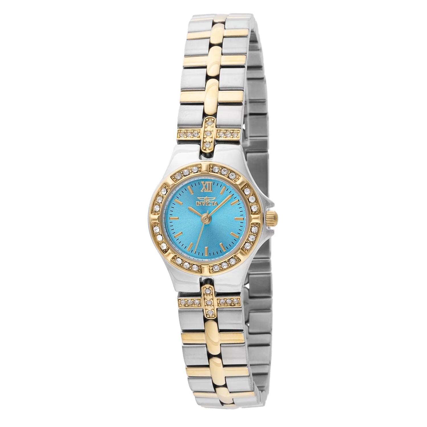 Invicta Wildflower Quartz Blue Dial Lady Watch 21 mm 45873