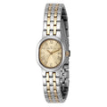 Invicta Angel Quartz Gold Dial Lady Watch 20 mm 48140