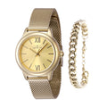 Invicta Angel Quartz Gold Dial Lady Watch 30 mm 48250