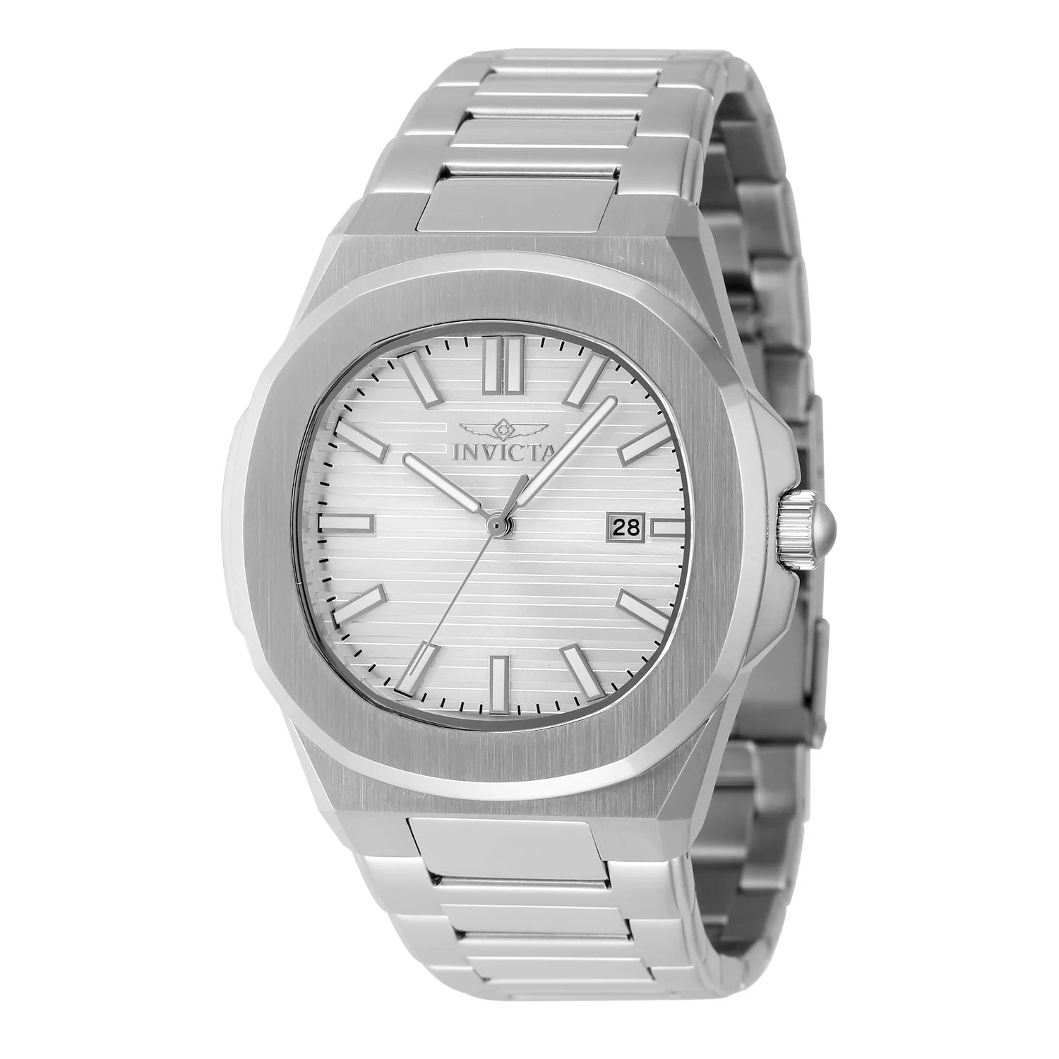 Invicta Speedway Quartz Silver Dial Men's Watch 41 mm 48318