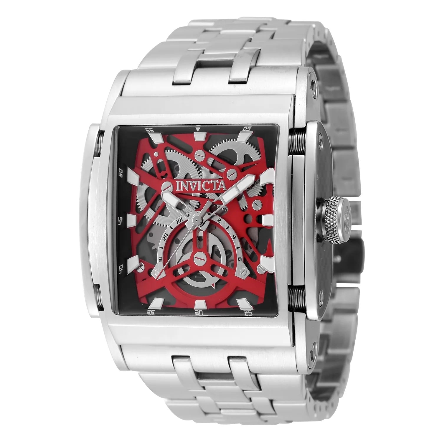 Invicta Speedway Quartz Black Dial Men's Watch 47 mm 47716