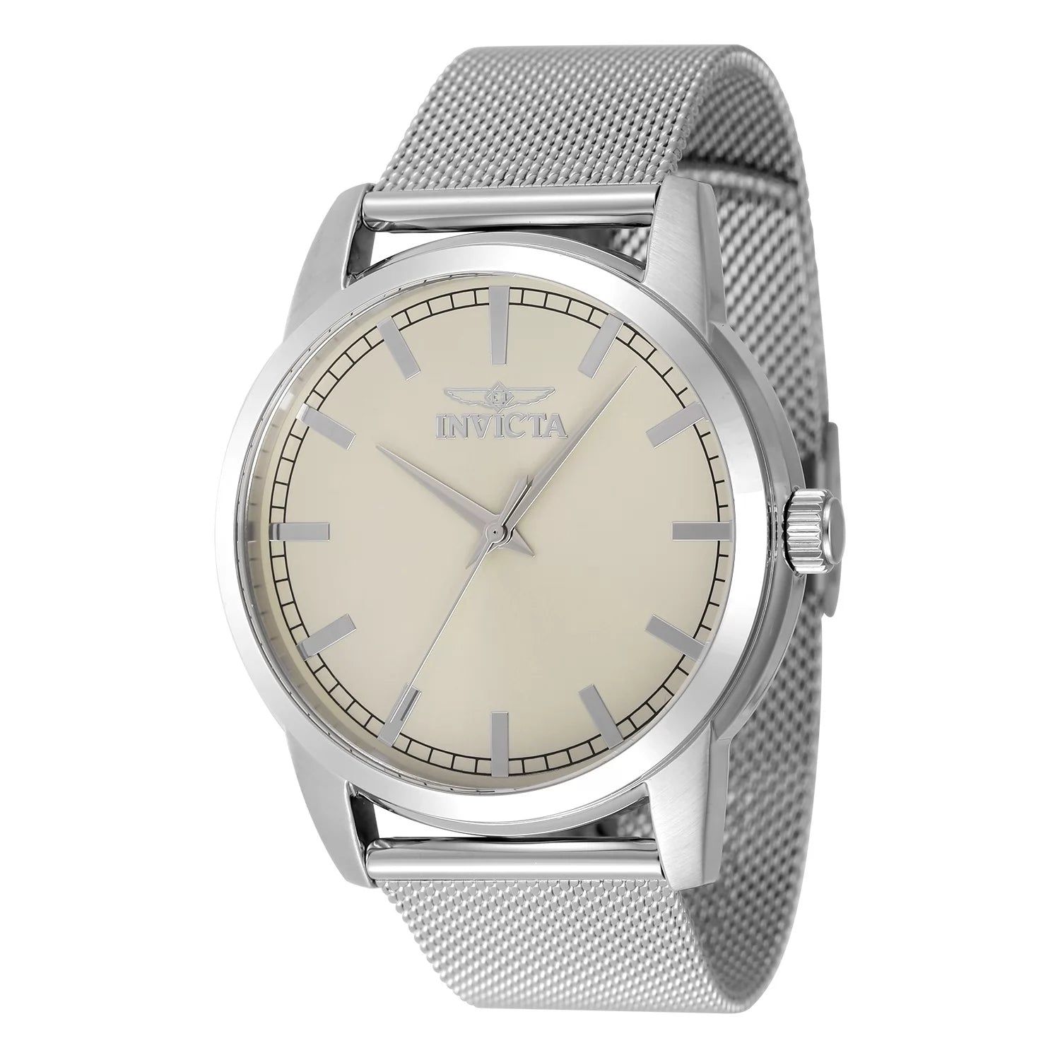Invicta Celestial Quartz Ivory Dial Men's Watch 43 mm 48505