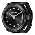 Invicta Mini Quartz Black Dial Lady Watch 17 mm 44484