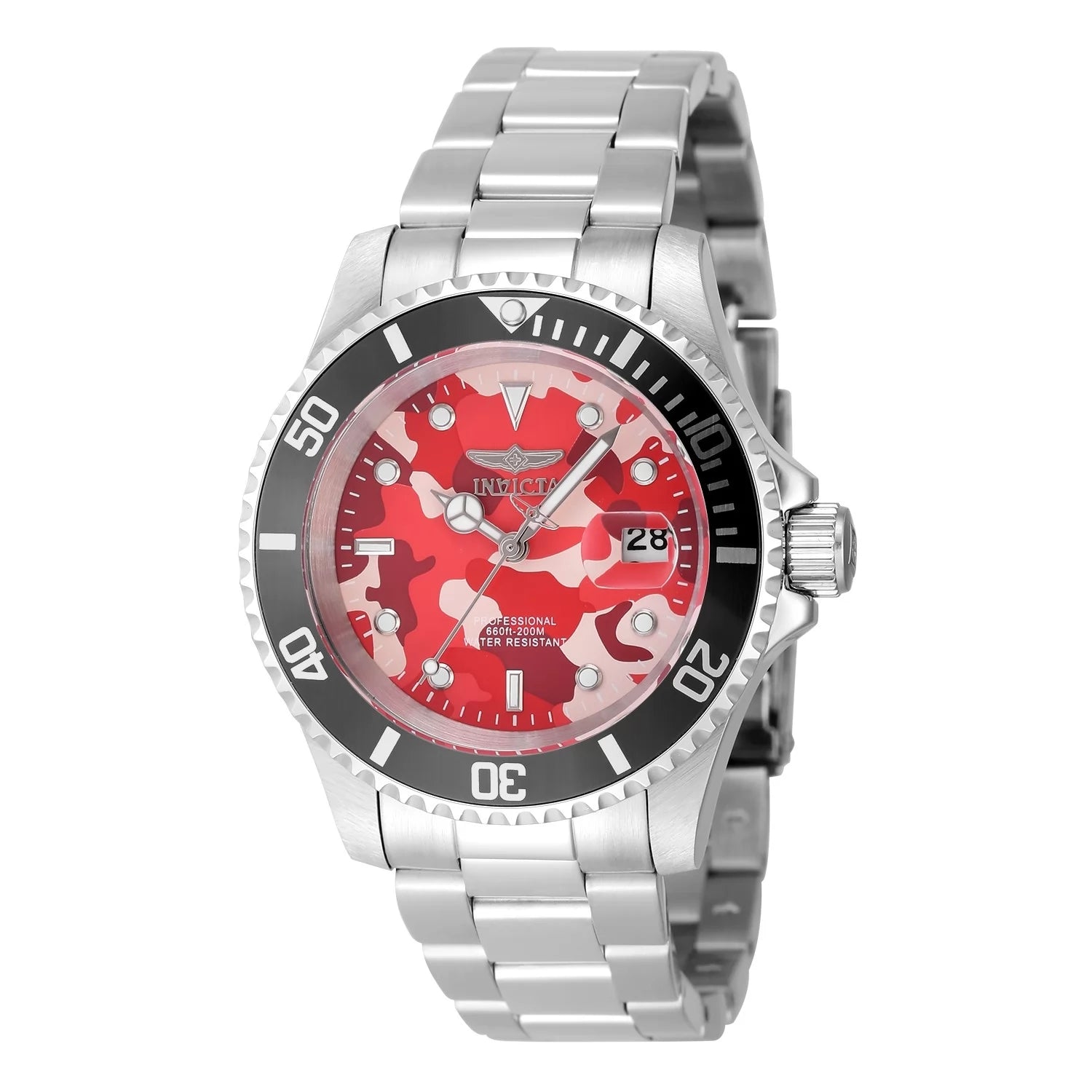 Invicta Pro Diver Quartz Camouflage Dial Men's Watch 40 mm 48568