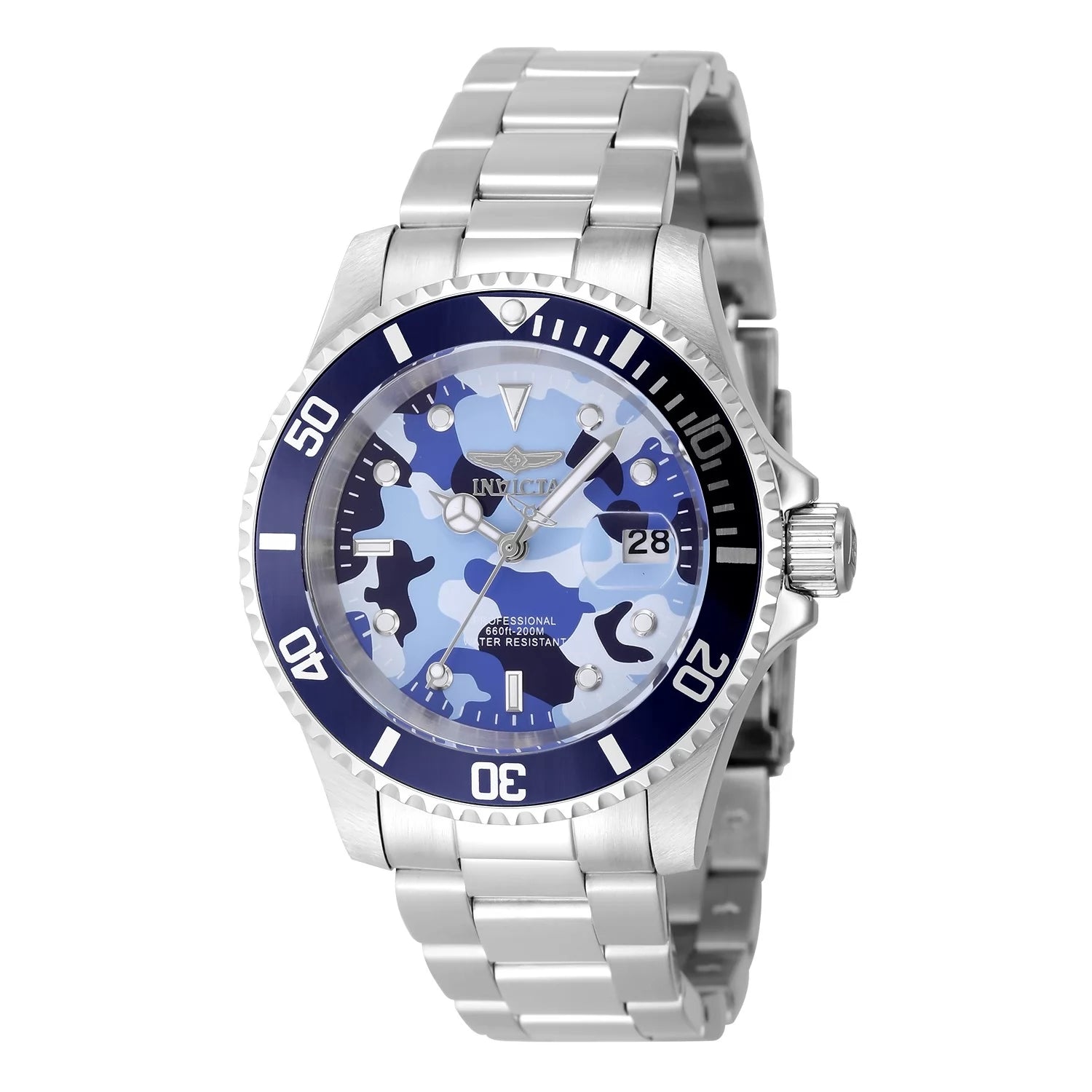 Invicta Pro Diver Quartz Camouflage Dial Men's Watch 40 mm 48570