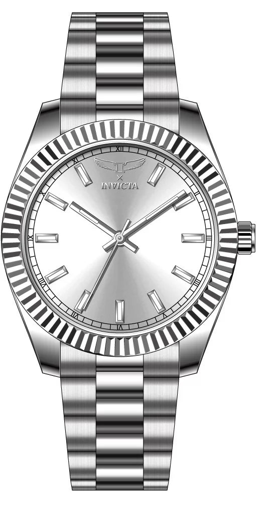 Invicta Specialty Quartz White Dial Men's Watch 40 mm 69013