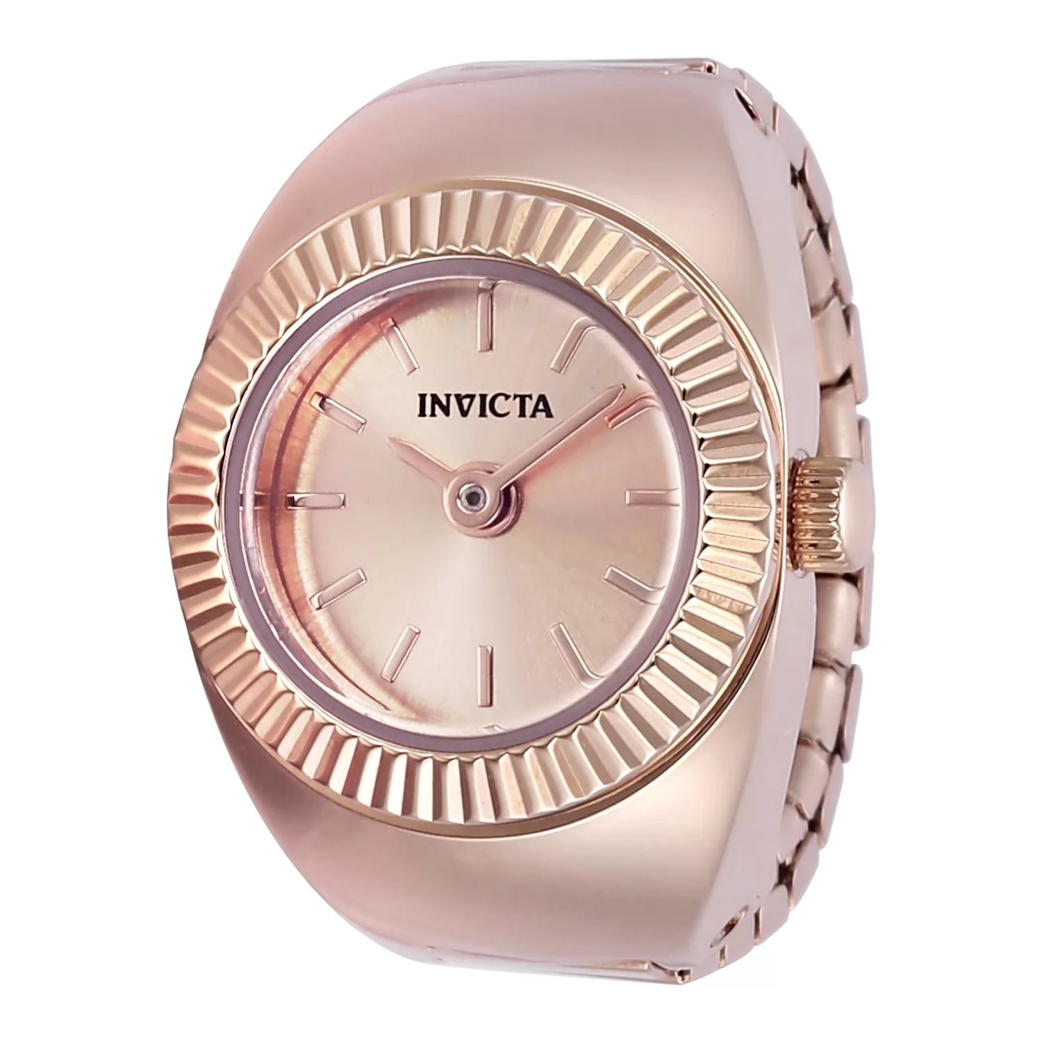 Invicta Mini Quartz Rose Gold Dial Lady Watch 16 mm 48948